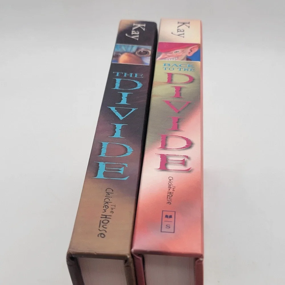 Elizabeth Kay The Divide & Back to the Divide Hardcover 1st Edition Set Excelle